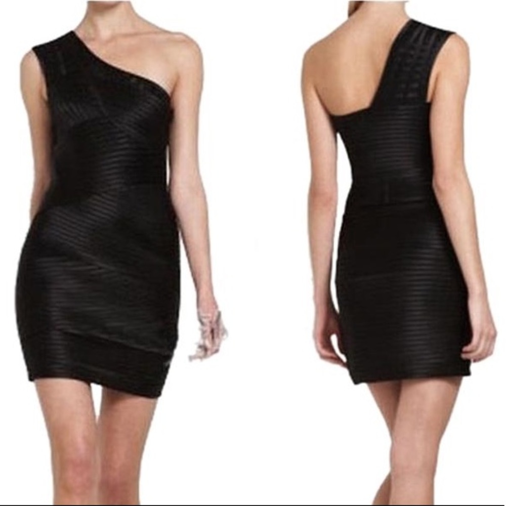 BCBG MazAzria Black Cocktail Dress